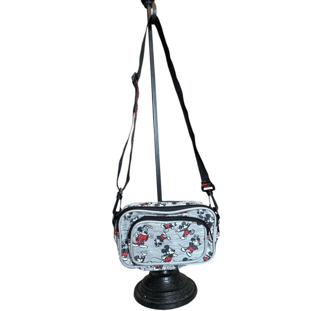 Disney Parks Mickey Mouse Convertible Crossbody Bum Bag Fanny Pack Purse